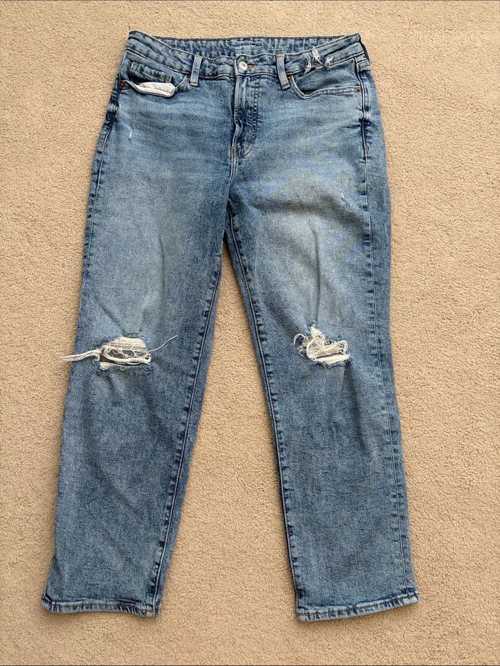 Old Navy OG high rise straight Jeans in size 10.